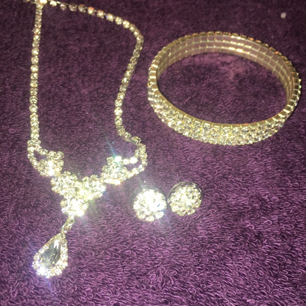 Sterling silver jewelry set